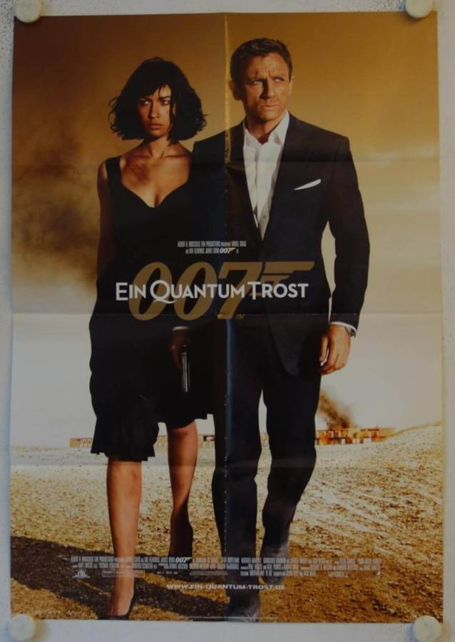 A Quantum of Solace original release german movie poster